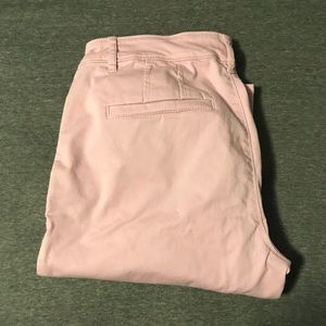 Size 6 pink loft chinos